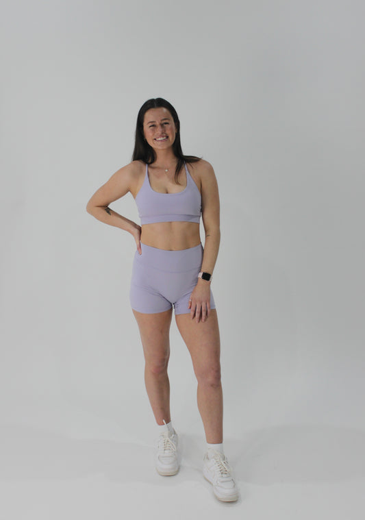 Bradshaw Bike Shorts - Lilac